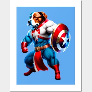 Dog Superhero - American Posters and Art